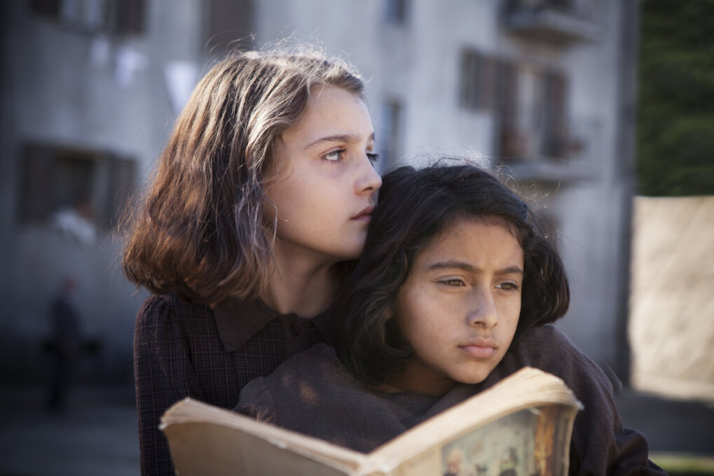MBF_from left, Elisa Del Genio (young Elena) & Ludovica Nasti (young Lil...